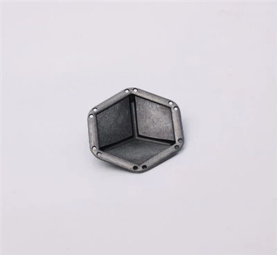 Butonul plăcii metalice